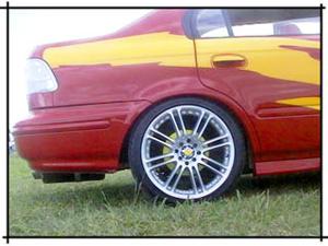 17" Focal rims on 40 series Falkens