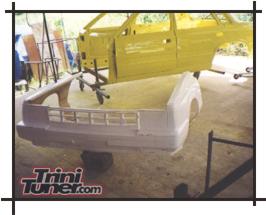 fibreglass molded body - what a job!